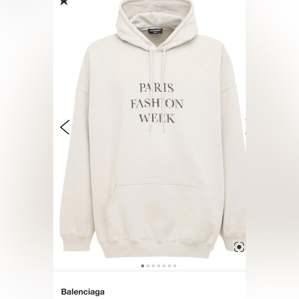 BALENCIAGA
Women's Balenciaga Paris Fashion Week Oversize Sweatshirt Sz S